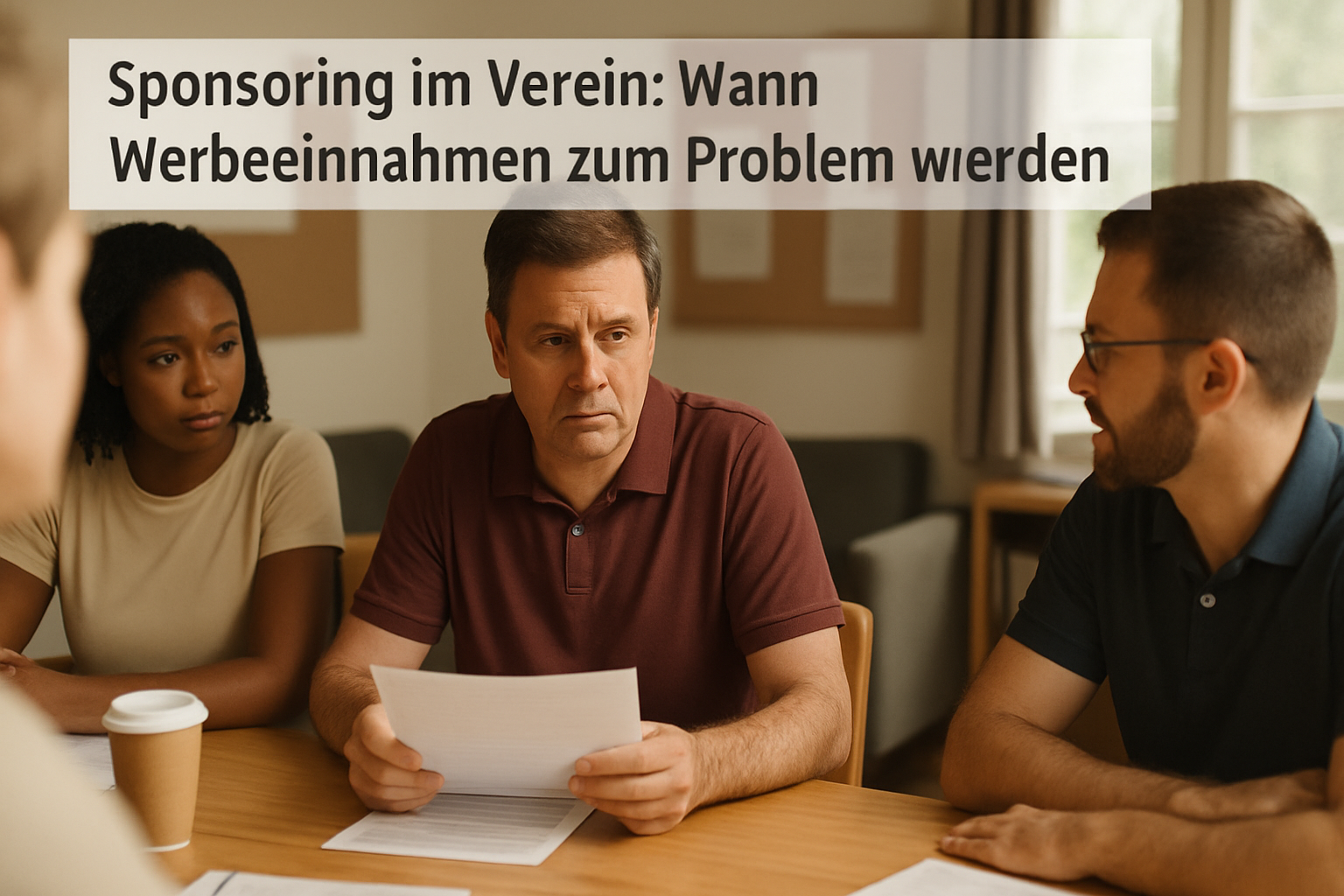 Sponsoring im Verein: Wann Werbeeinnahmen zum Problem werden