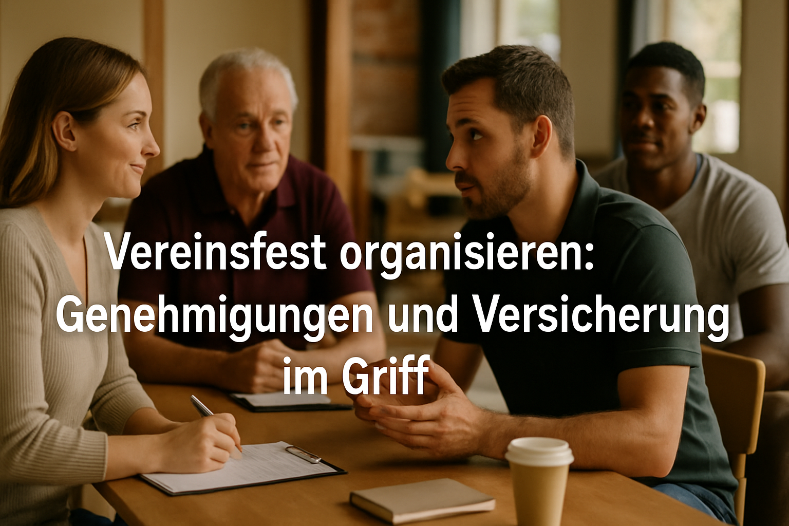 Vereinsfest organisieren: Genehmigungen und Versicherung im Griff